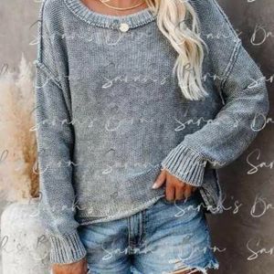 New without tags grey, crop style sweater